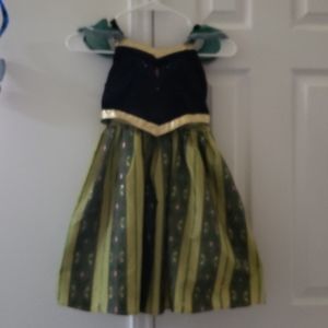 Authentic Disney Parks Anna Gown size 4-5